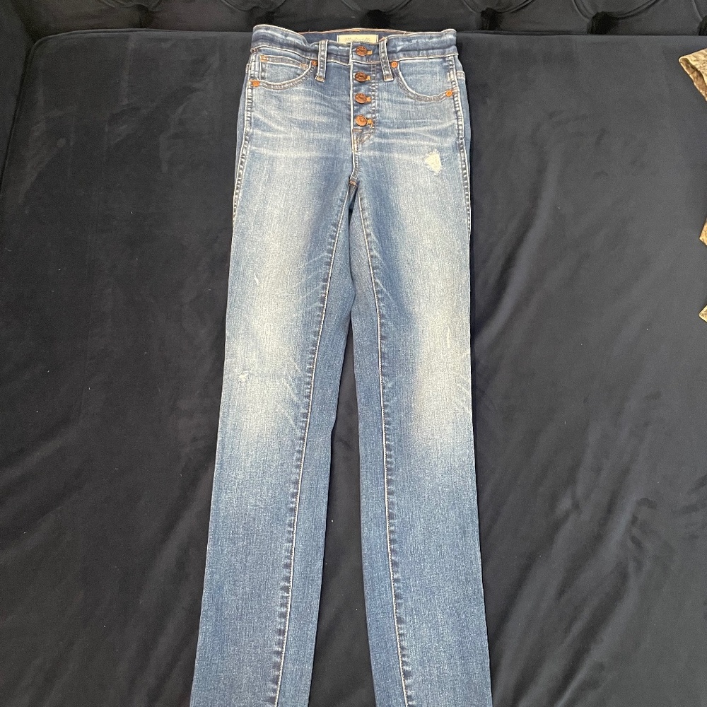 Madewell 10" High-Rise Skinny Jeans Size 23